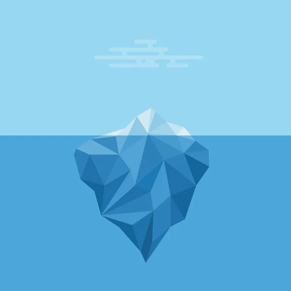 Iceberg. — Vector de stock