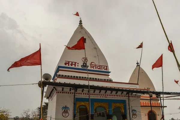 Tempio Lord Shiva Bhad Villaggio Madhya Pradesh India — Foto Stock