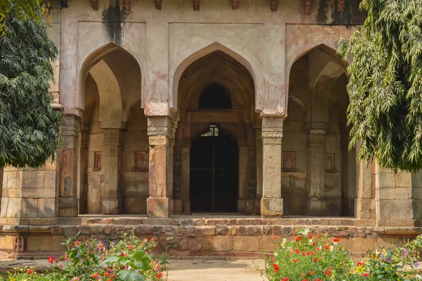 Una Tumba Sikandar Lodhi Monumento Jardín Lodi Jardines Lodhi Parque —  Fotos de Stock