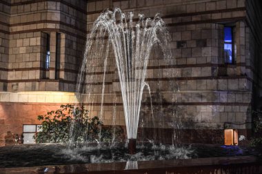 Tapınak Hindistanında güzel bir çeşme