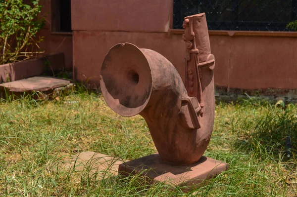 Каменный Инструмент Мемориала Кишор Кумар Хандве Мадхья Прадеш Индия — стоковое фото