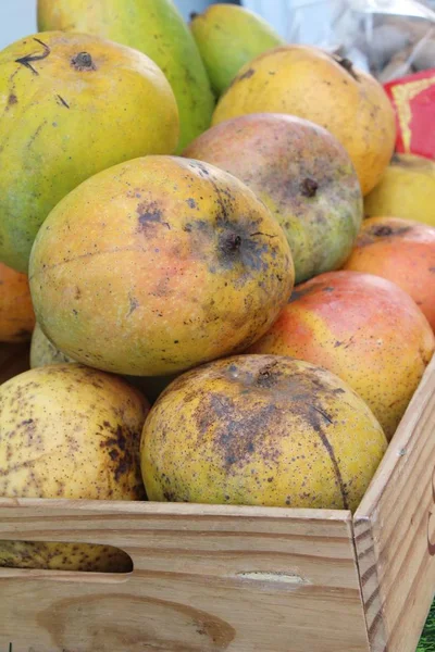 Mangofrüchte Sind Köstlich Beim Streetfood — Stockfoto