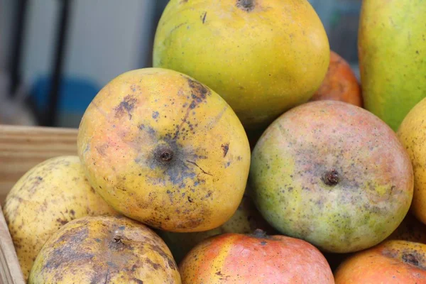 Mangofrüchte Sind Köstlich Beim Streetfood — Stockfoto