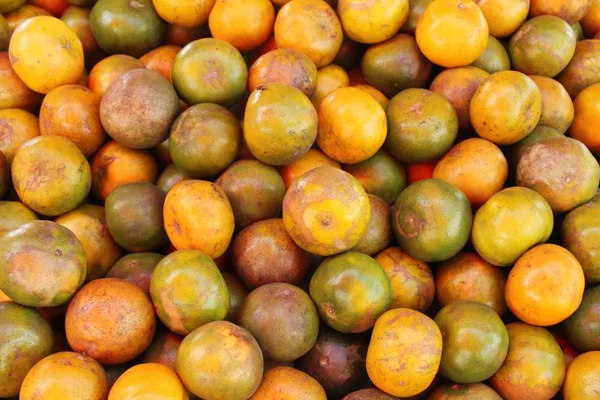 Orange Fruit Delicious Street Food — Stock Photo, Image