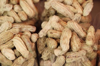 Haşlanmış fıstık sokak gıda lezzetli olduğunu