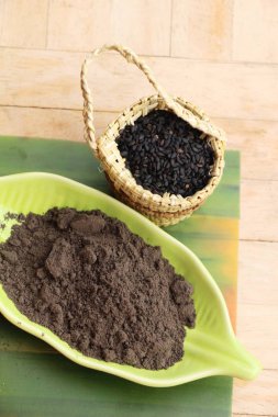 Siyah susam toz siyah susam