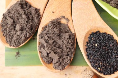 Siyah susam toz siyah susam