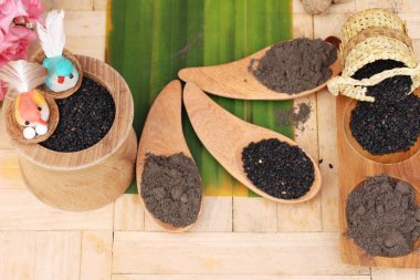 Siyah susam toz siyah susam