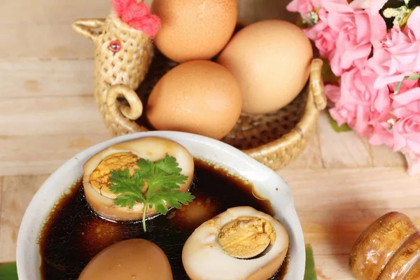 Stewed egg is delicious are chinese food