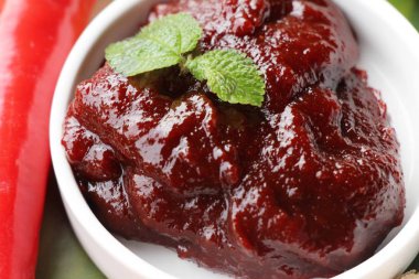 Kore kırmızı biber Yapıştır gochujang yemek pişirmek için