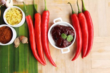 Kore kırmızı biber Yapıştır gochujang yemek pişirmek için