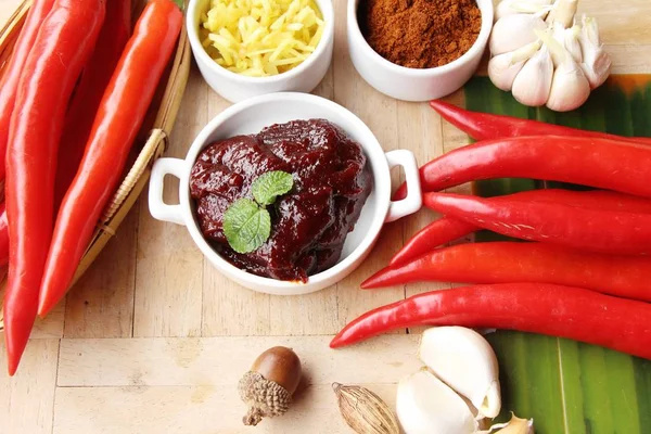 Koreanische Paprika Paste Gochujang Zum Kochen — Stockfoto