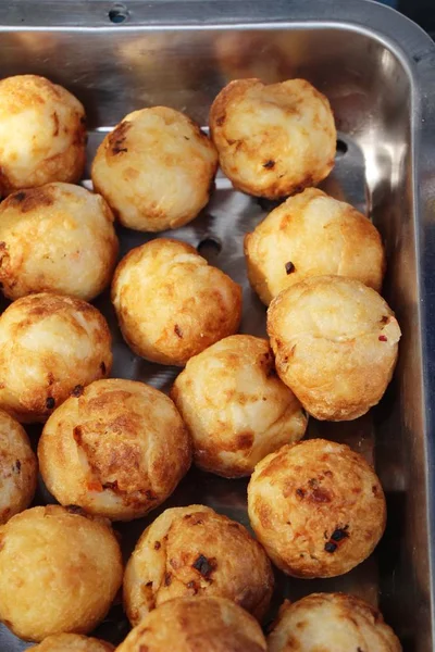 Takoyaki Delicious Japanese Food Pan — Stock Photo, Image