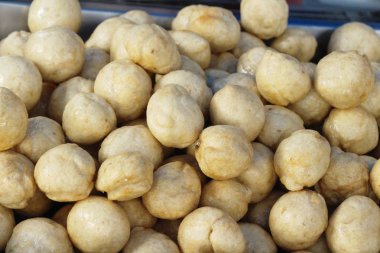 Kızarmış köfte sokak gıda lezzetli