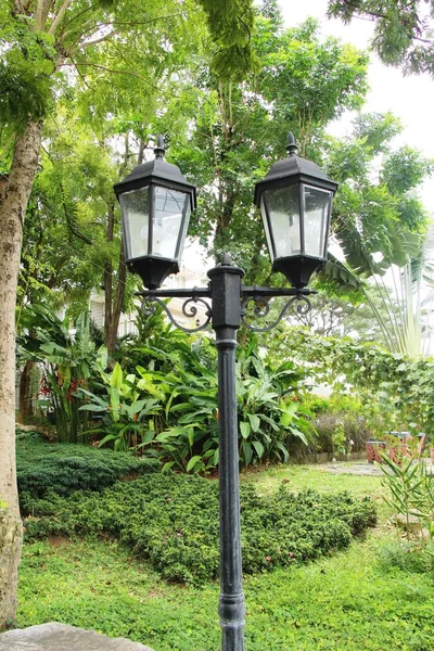 Lamp Garden Vintage Style — Stock Photo, Image