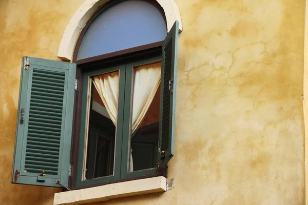 Window Brick Wall Vintage Style — Stock Photo, Image