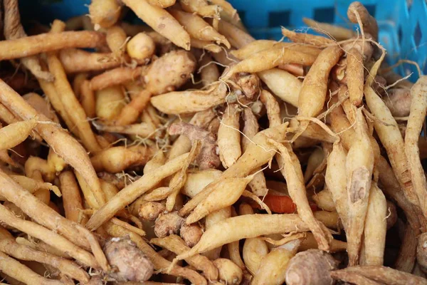 Ginger Root Cooking Market — Stock Photo, Image