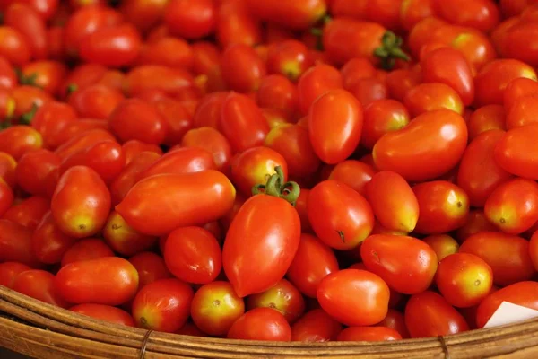 Tomates Frescos Para Cozinhar Comida Rua — Fotografia de Stock