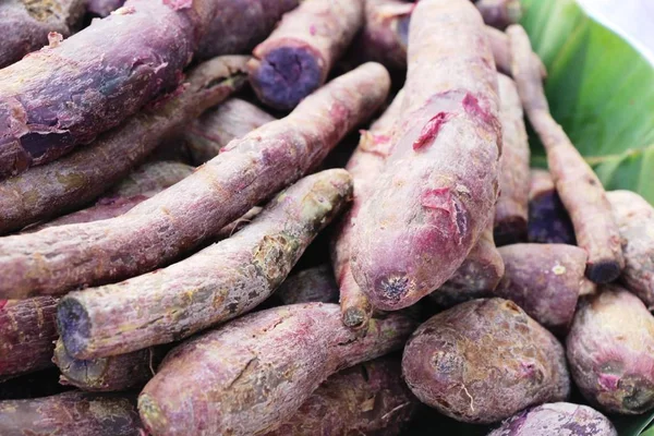 Zoete Aardappelen Heerlijk Straat Eten — Stockfoto