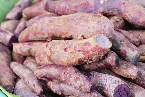 Zoete Aardappelen Heerlijk Straat Eten — Stockfoto