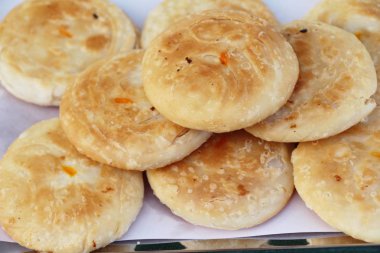 Festival moon pasta - Çin pazarında kek.