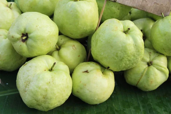 Guava Meyve Sokak Gıda Lezzetlidir — Stok fotoğraf