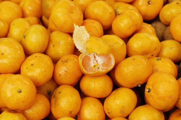 Fruits Orange Est Délicieux Nourriture Rue — Photo