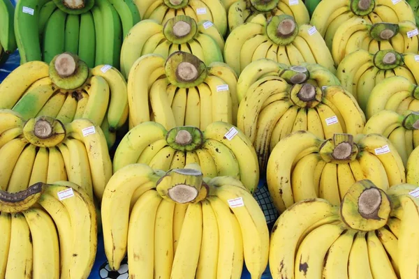 Ripe Banana Delicious Street Food — Stock Photo, Image