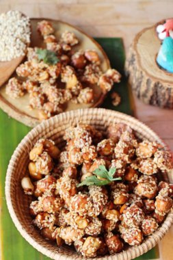 Chispy şeker fıstık susam lezzetli ile