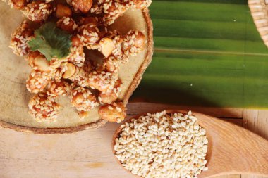 Chispy şeker fıstık susam lezzetli ile