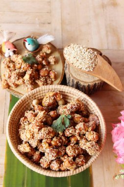 Chispy şeker fıstık susam lezzetli ile