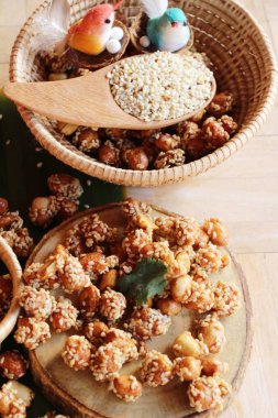 Chispy şeker fıstık susam lezzetli ile