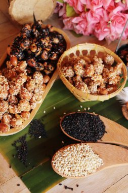 Chispy şeker fıstık susam lezzetli ile