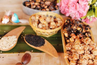 Chispy şeker fıstık susam lezzetli ile