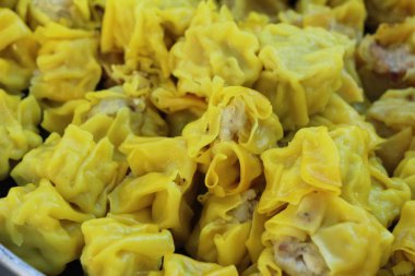 Çince buğulanmış sokak gıda lezzetli hamur tatlısı