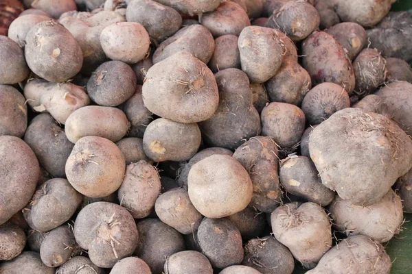 Süßkartoffeln Schmecken Beim Streetfood — Stockfoto