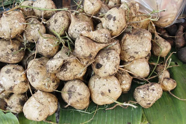 Cassava Yam Bean Market — Stock Photo, Image