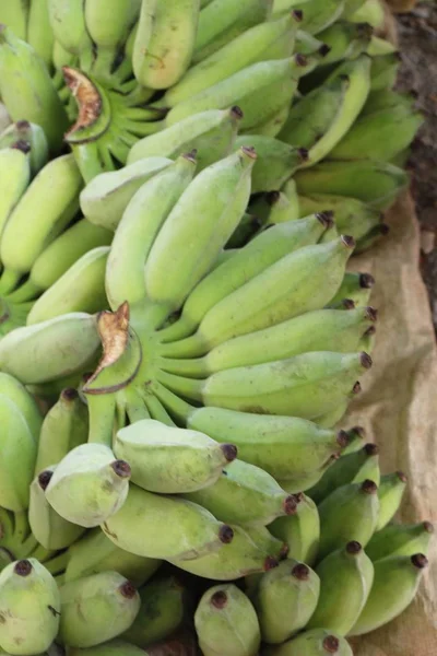 Čerstvý Banán Vynikající Trhu — Stock fotografie