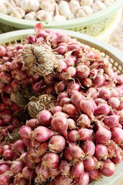 Soğancık - Asya kırmızı soğan sokak gıda