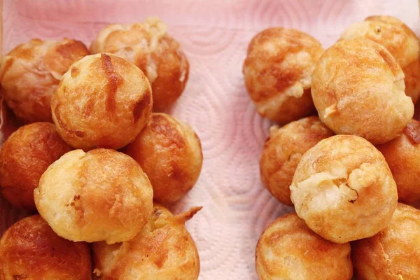 Takoyaki Ist Köstliches Japanisches Essen Auf Pfanne — Stockfoto