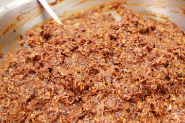 Salamura balık chili sokak gıda baharatlı