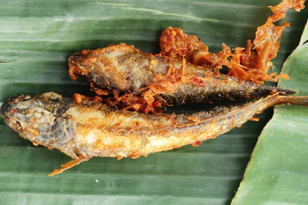 Fried Mısır Kek Sokak Gıda Lezzetlidir — Stok fotoğraf