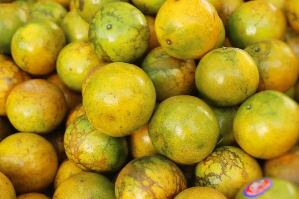 Fruta Naranja Delicioso Comida Calle — Foto de Stock