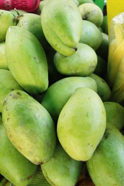 Плоды Манго Вкусны Уличной Еде — стоковое фото