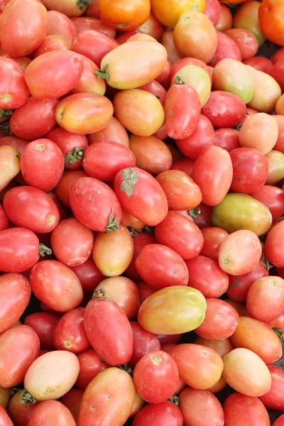 Tomates Frescos Para Cocinar Comida Callejera —  Fotos de Stock