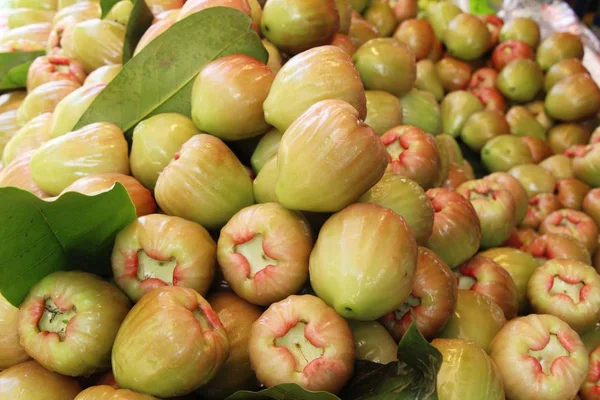 Rose Apple Sweet Fruit Market — Stock Photo, Image