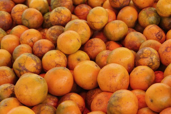 Апельсиновые Фрукты Вкусны Улицах — стоковое фото