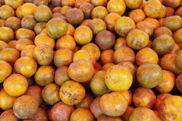 Fruta Naranja Delicioso Comida Calle — Foto de Stock