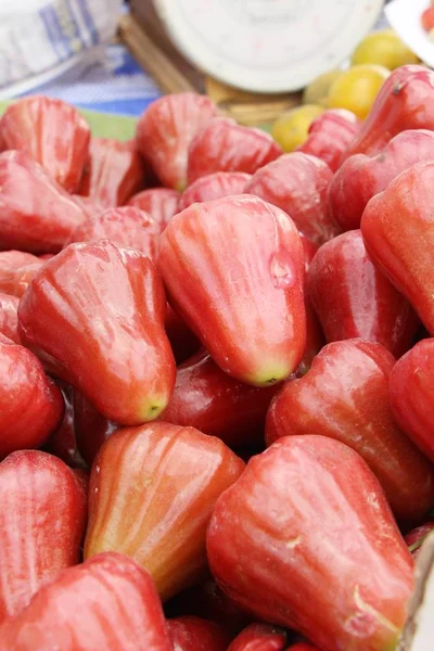 Rose Apple Sweet Fruit Market — Stock Photo, Image