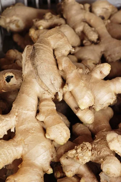 Ingefära För Matlagning Marknaden — Stockfoto